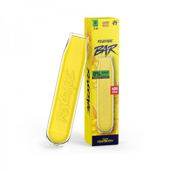 Revoltage -  Yellow Raspberry Disposable 0 mg (SB)