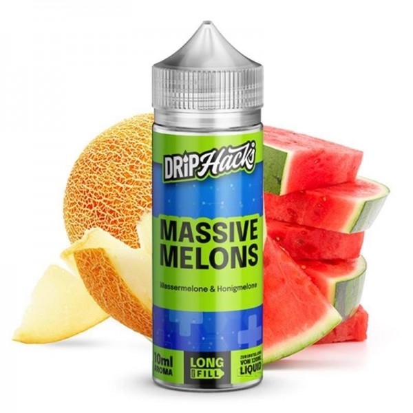 DRIP HACKS - Massive Melons Longfill 10 ml