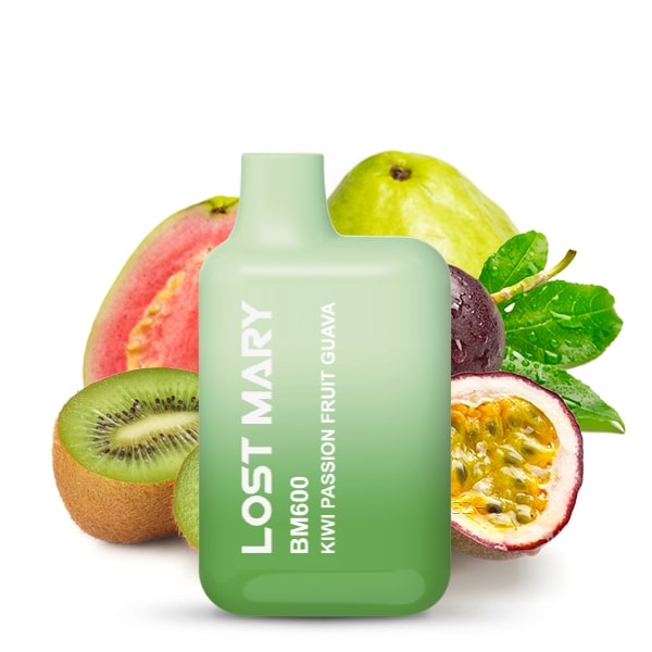 ELF BAR - LOST MARRY BC 600 Einweg E Zigarette Kiwi Passionfruit Guava 20mg