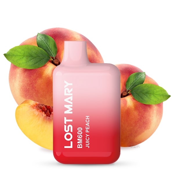 ELF BAR - LOST MARRY BC 600 Einweg E Zigarette Juicy Peach  20mg