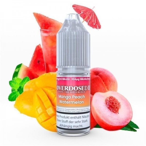 OVERDOSED II - Mango Peach Watermelon NicSalt