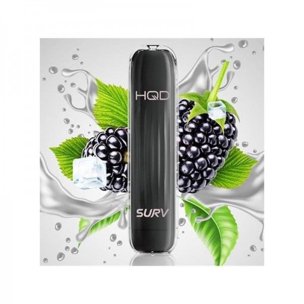 HQD Surv - Blackberry Ice Einweg E-Zigarette