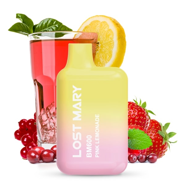 ELF BAR - LOST MARRY BC 600 Einweg E Zigarette Pink Lemonade 20mg