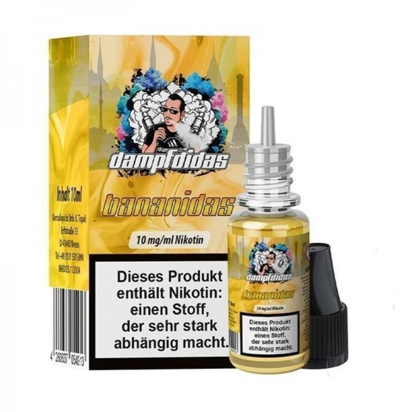 DAMPFDIDAS - Bananidas Nikotinsalz Liquid 10 ml