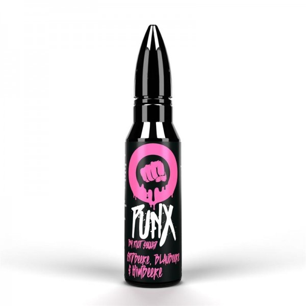 Riot Squad - PUNX - Erdbeere, Blaubeere & Himbeere Longfill 5 ml