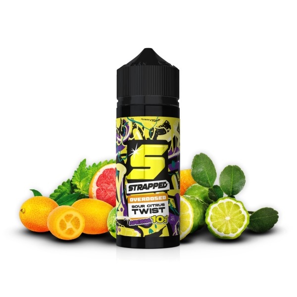 Strapped Overdosed - Sour Citrus Twist Longfill 10 ml