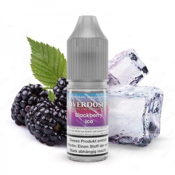 Overdosed - Blackberry Ice NicSalt