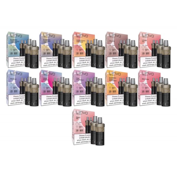 Linvo - Pod Lite Plus Prefilled Pods (2 Stück pro Packung)