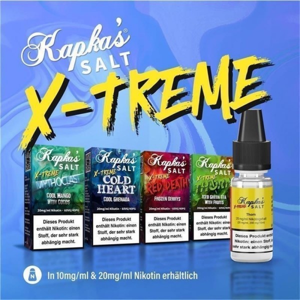 Kapka's - X-TREME Nikotinsalzliquid