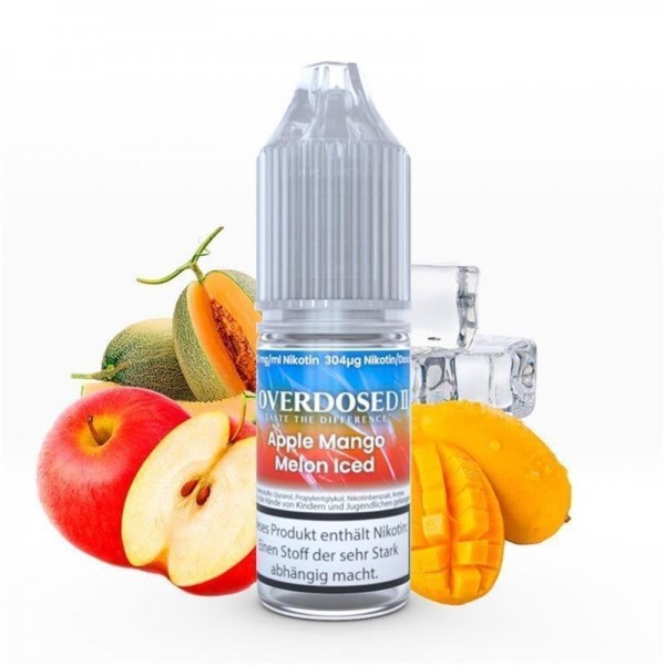 OVERDOSED II - Apple Mango Melon Iced NicSalt