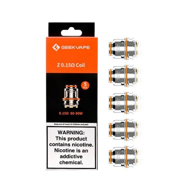 GeekVape - Z Series Z 0,15 Ohm Coils (5 Stück pro Packung)