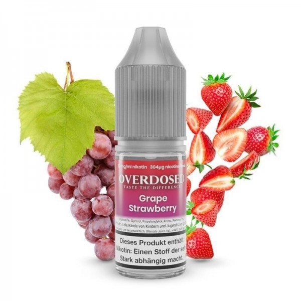 Overdosed - Grape Strawberry NicSalt