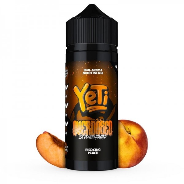 Yeti Overdosed - Piercing Peach Longfill 10 ml
