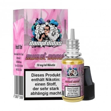 DAMPFDIDAS Sweet Donut Nikotinsalz Liquid 10 ml