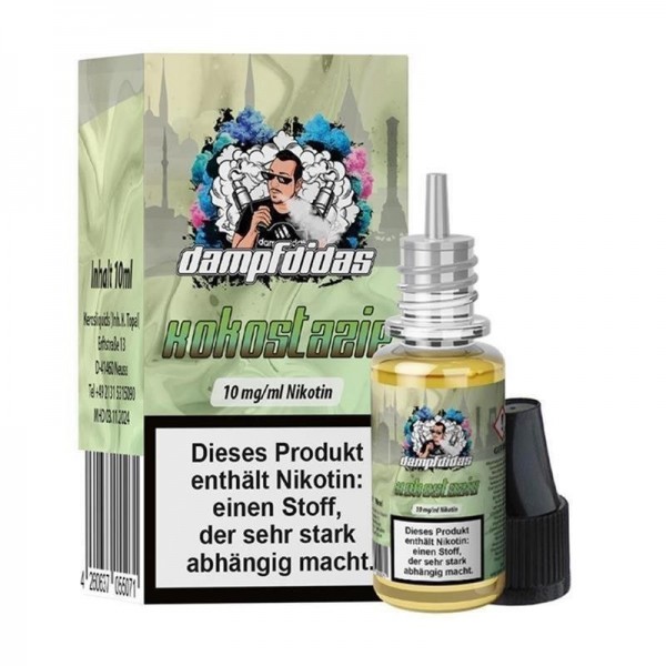 DAMPFDIDAS Kokostazie Nikotinsalz Liquid 10 ml