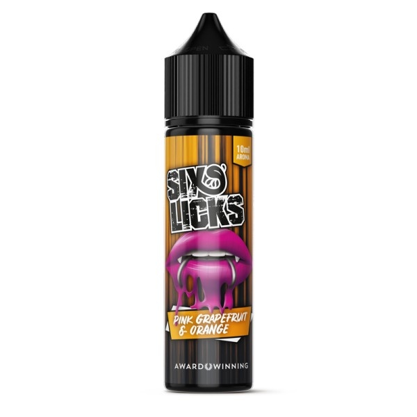 Six Licks - Pink Grapefruit Orange Longfill