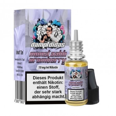 DAMPFDIDAS Monstaahh Bromberry Nikotinsalz Liquid 10 ml