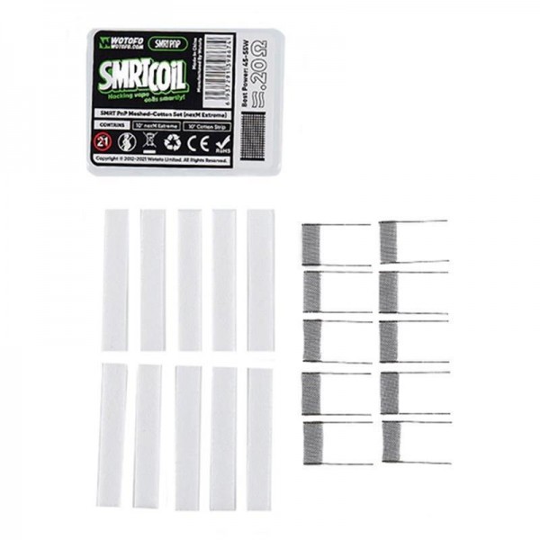Wotofo - SMRT PnP Meshed-Cotton Set nexM Extreme