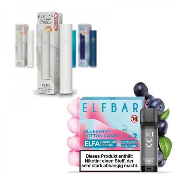 Elf Bar Elfa Kit - Akku + 2 Pods