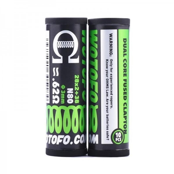 Wotofo - Clapton Prebuild Coils 10Stk
