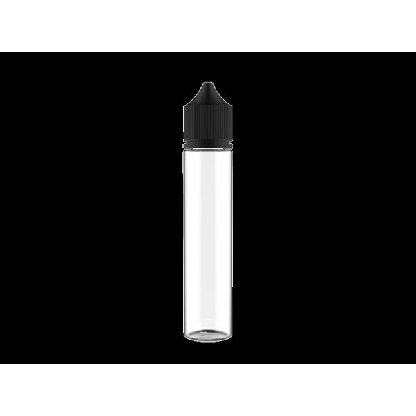 Chubby Gorilla 75ML V3 PET Unicorn Leerflasche mit schwarzer Cap