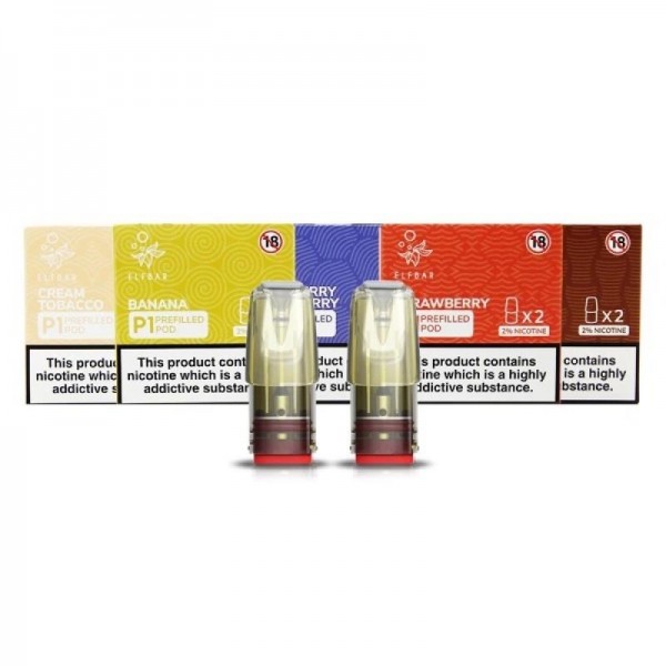 Elf Bar Mate 500 P1 Pod 20 mg/ml (2 Stück)