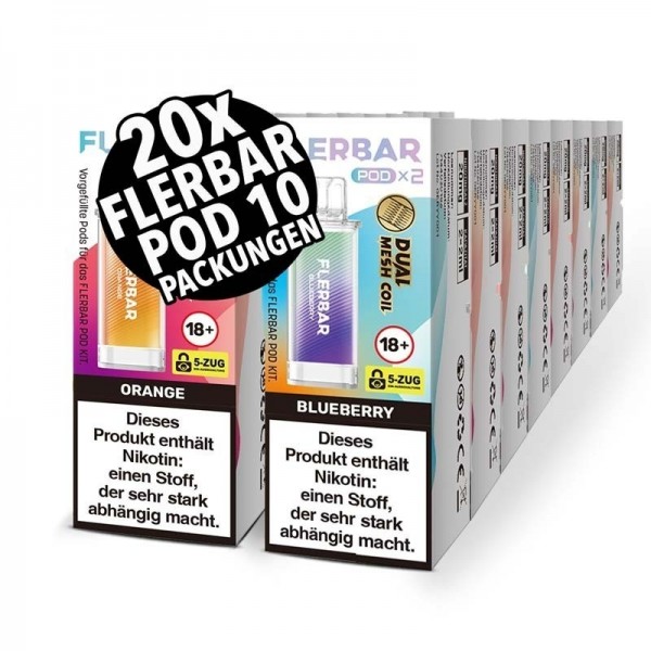 Flerbar Pod 10er Bundle - 20 Stück