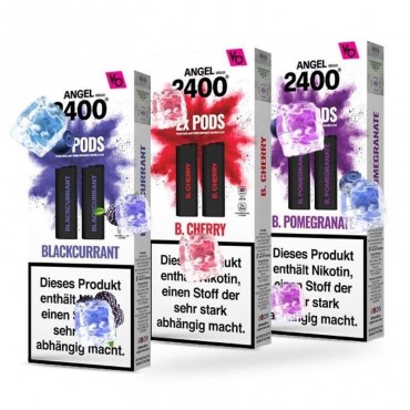 Vape Bars - Angel 2400 Prefilled Pods (2 Stück)