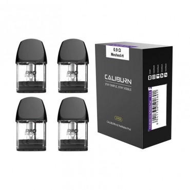 Uwell - Caliburn A2 Pods 0,9 Ohm 4 Stück/Pakung