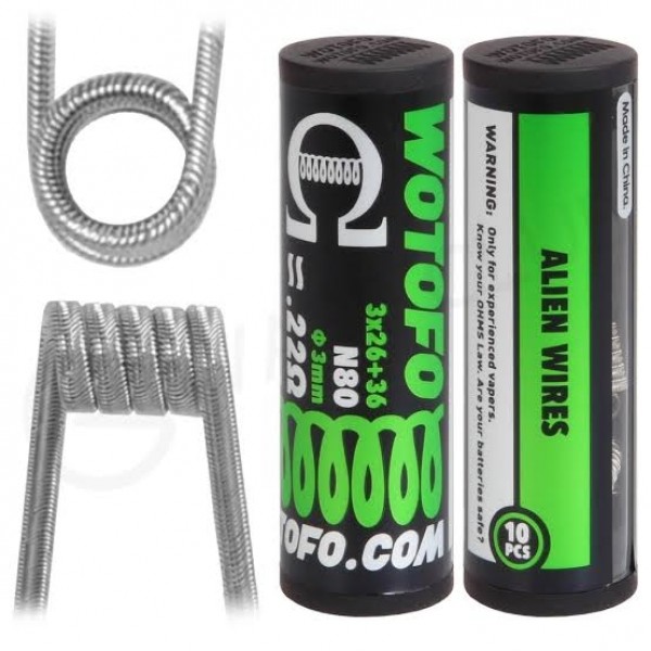 Wotofo - Ni80 Alien prebuilt coils